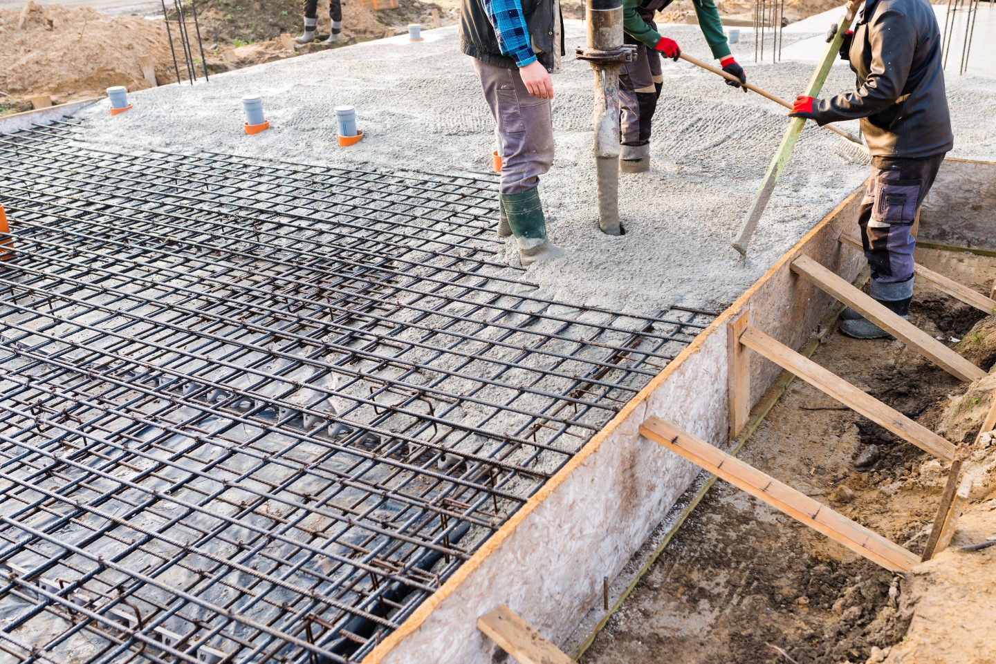 foundation slab formwork